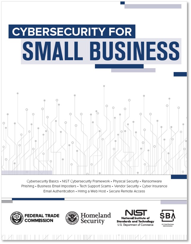 Cybersecurity for Small Business cover
