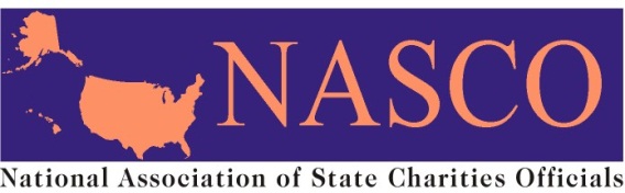 logo of NASCO: National Association of State Charities Officials