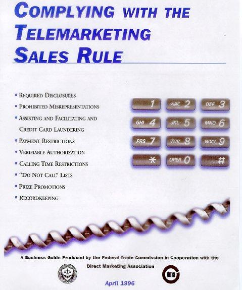 Telemarketing Sales Rule Brochure
