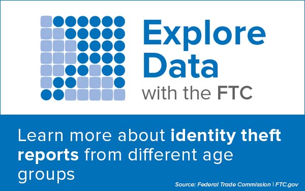 Explore Data with the FTC - Learn more about identity theft reports from different age groups