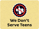 We Don't Serve Teens logo