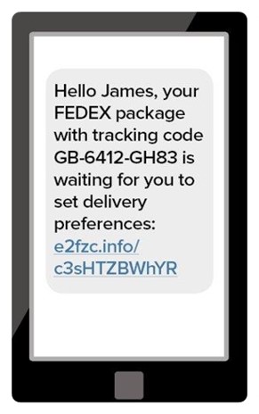 Is that text message about your FedEx package really a scam?