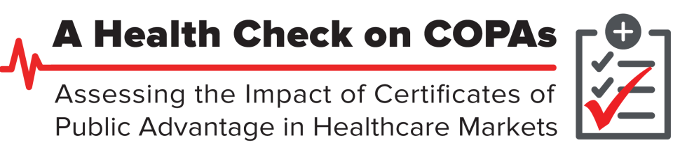 A Health Check on COPAs: Assessing the Impact of Certificates of Public Advantage in Healthcare Markets