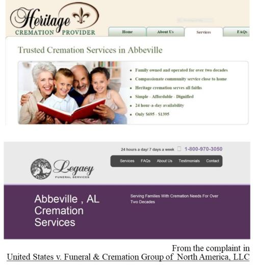 Legacy Cremation Abbeville screencap