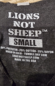 Lions Not Sheep Image