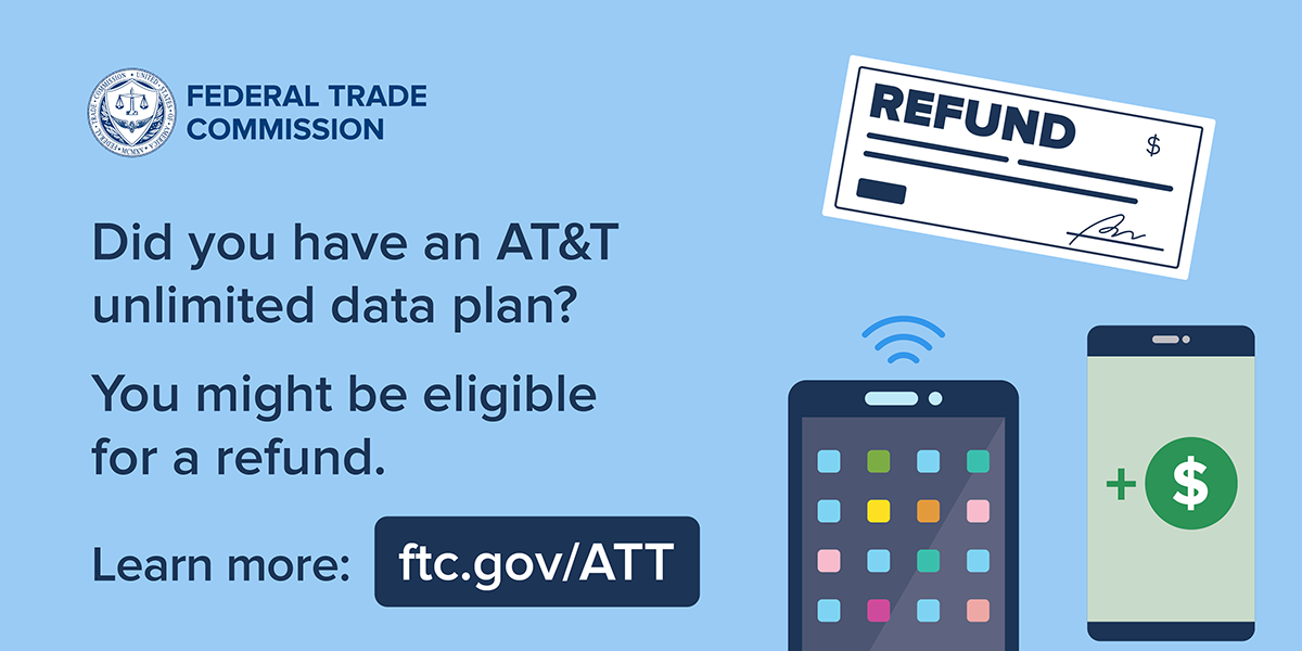 Wireless Customers Who Were Subject to Data Throttling by AT&T Can Apply for a Payment from the FTC