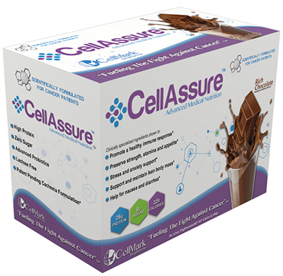 CellAssure package, with tagline 'Advanced Medical Nutrition'