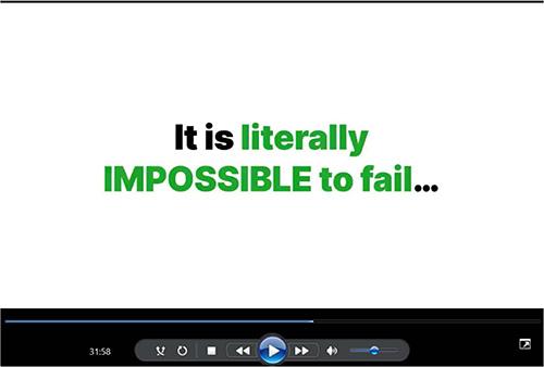 Screenshot from Growth Cave video