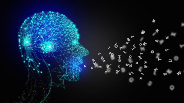 AI voice graphic image
