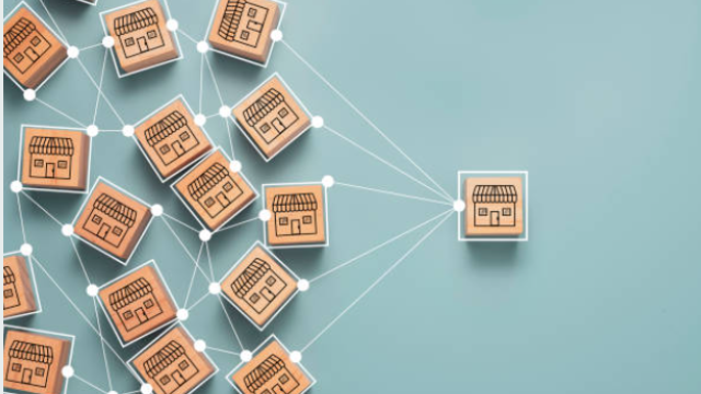 franchise illustration wooden blocks